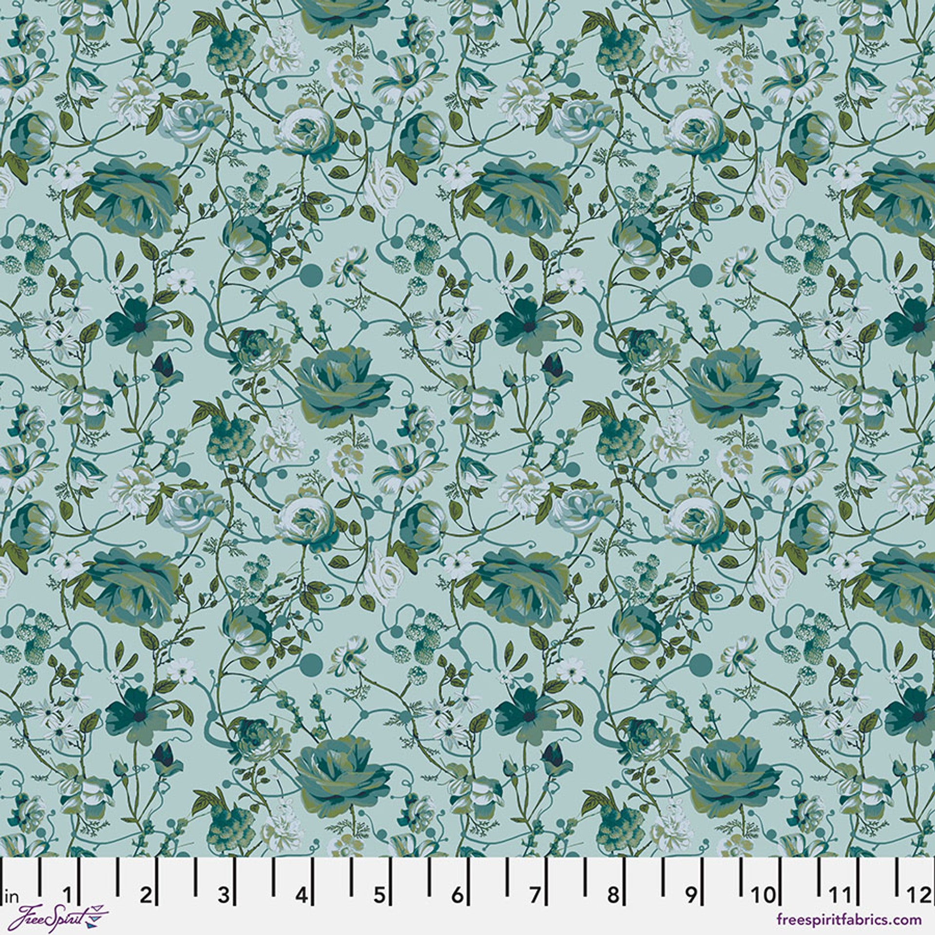 Enrapture by Giucy Giuce Entwined - Winterberry Cotton 44"/45" Fabric Per Yard