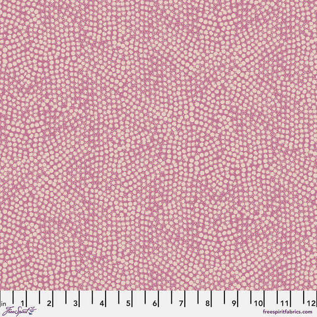 Seed Pansy Flourish And Bloom 44"/45" Cotton Fabric Per Yard