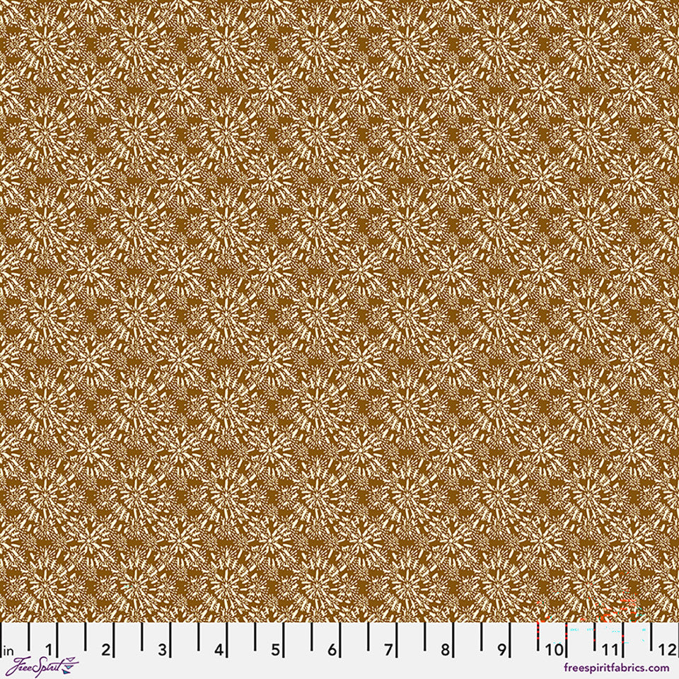 Echoes In Colour Bronze Mosaic Sahara Cotton 44"/45" Fabric Per Yard