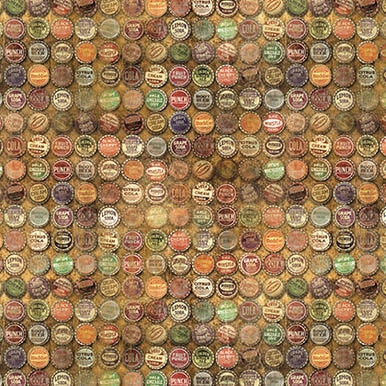FreeSpirit Tim Holtz Top Shop quilting fabric in Multi Foundations