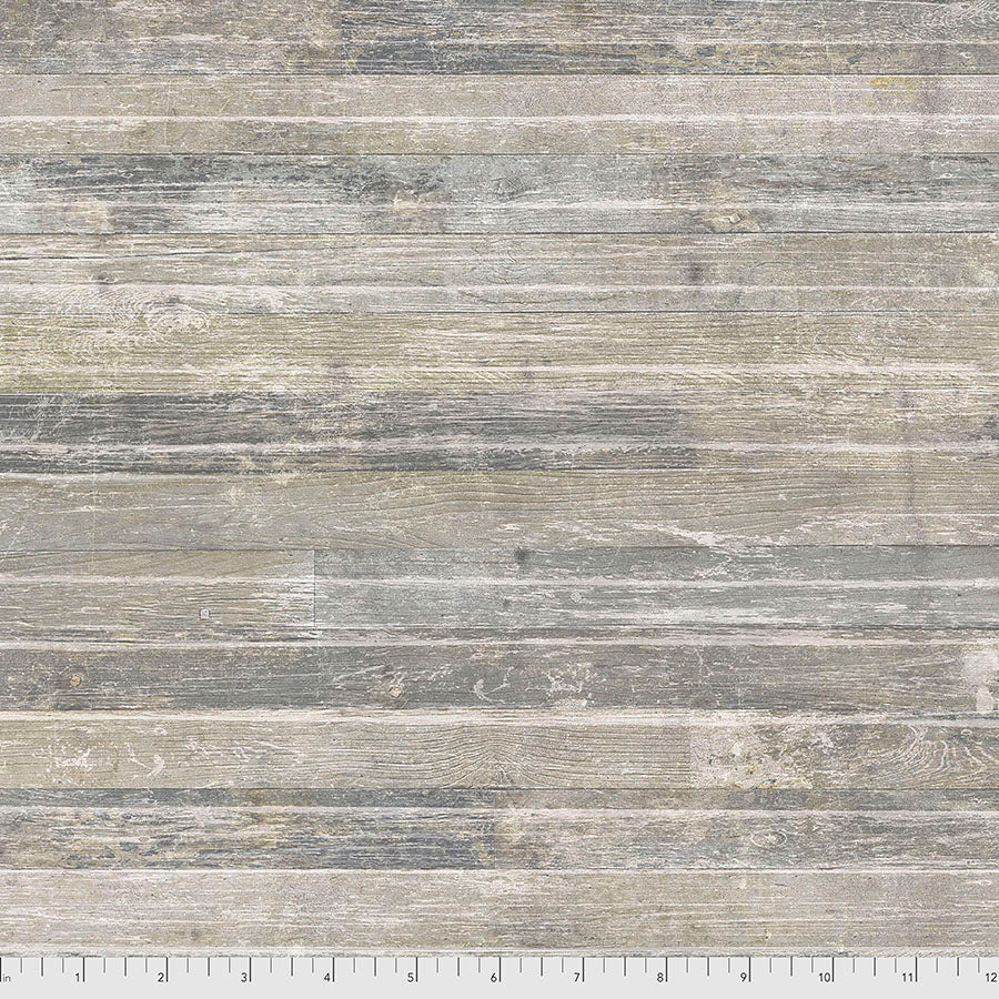Tim Holtz Eclectic Elements Planks natural wood print quilting cotton fabric
