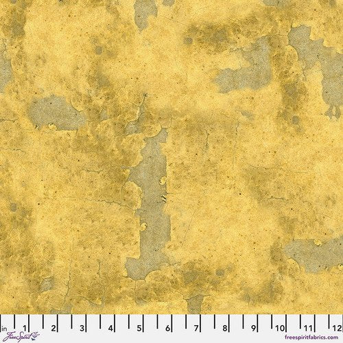 Tim Holtz Palette Vintage quilting cotton in Yellow