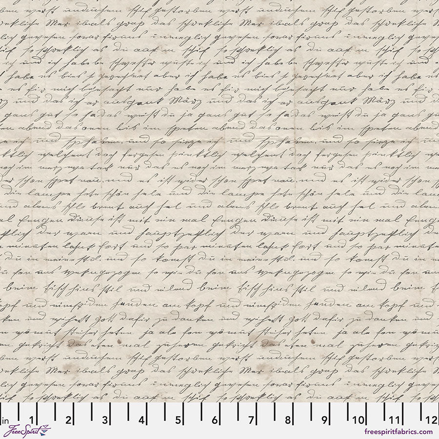 Free Spirit Tim Holtz Palette Charcoal Handwriting quilting fabric
