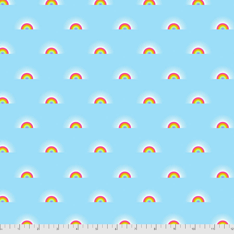 Tula Pink Daydreamer Sundaze fabric in Cloud by FreeSpirit
