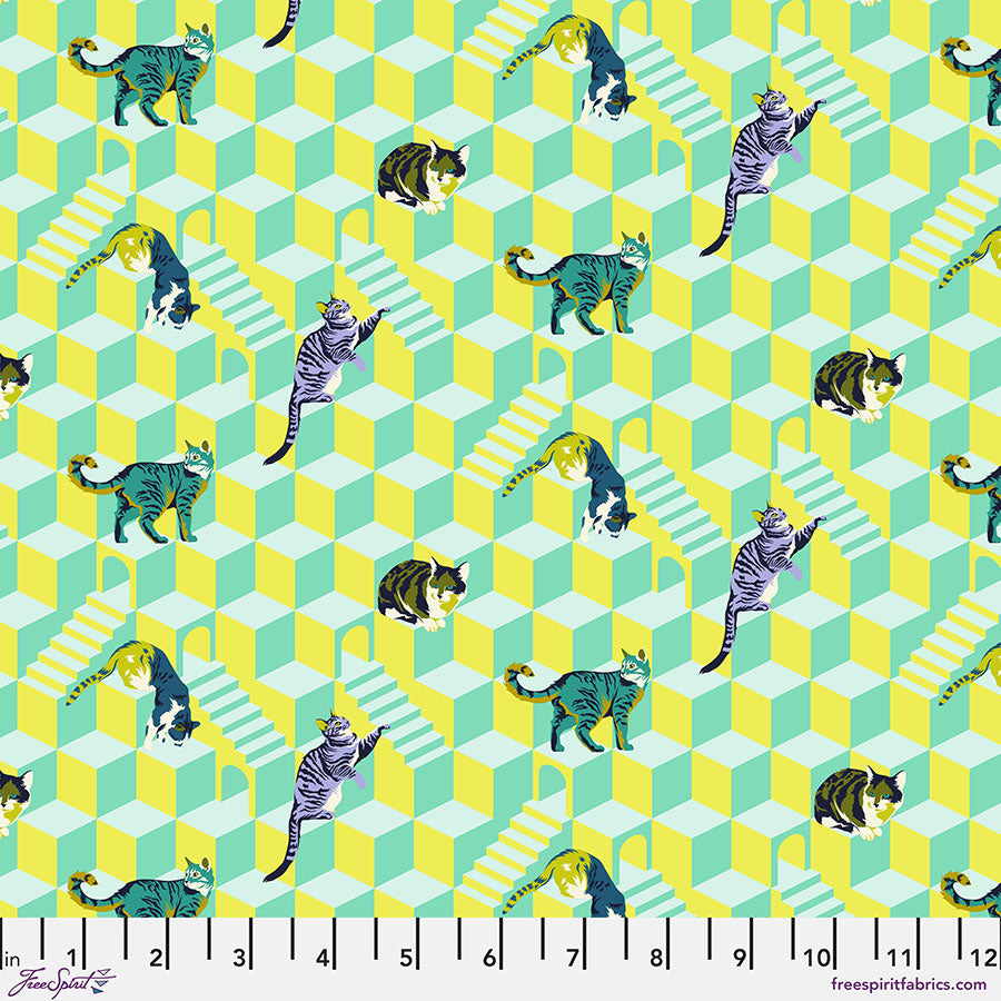 Tula Pink Besties Sitting Pretty meadow quilting cotton fabric