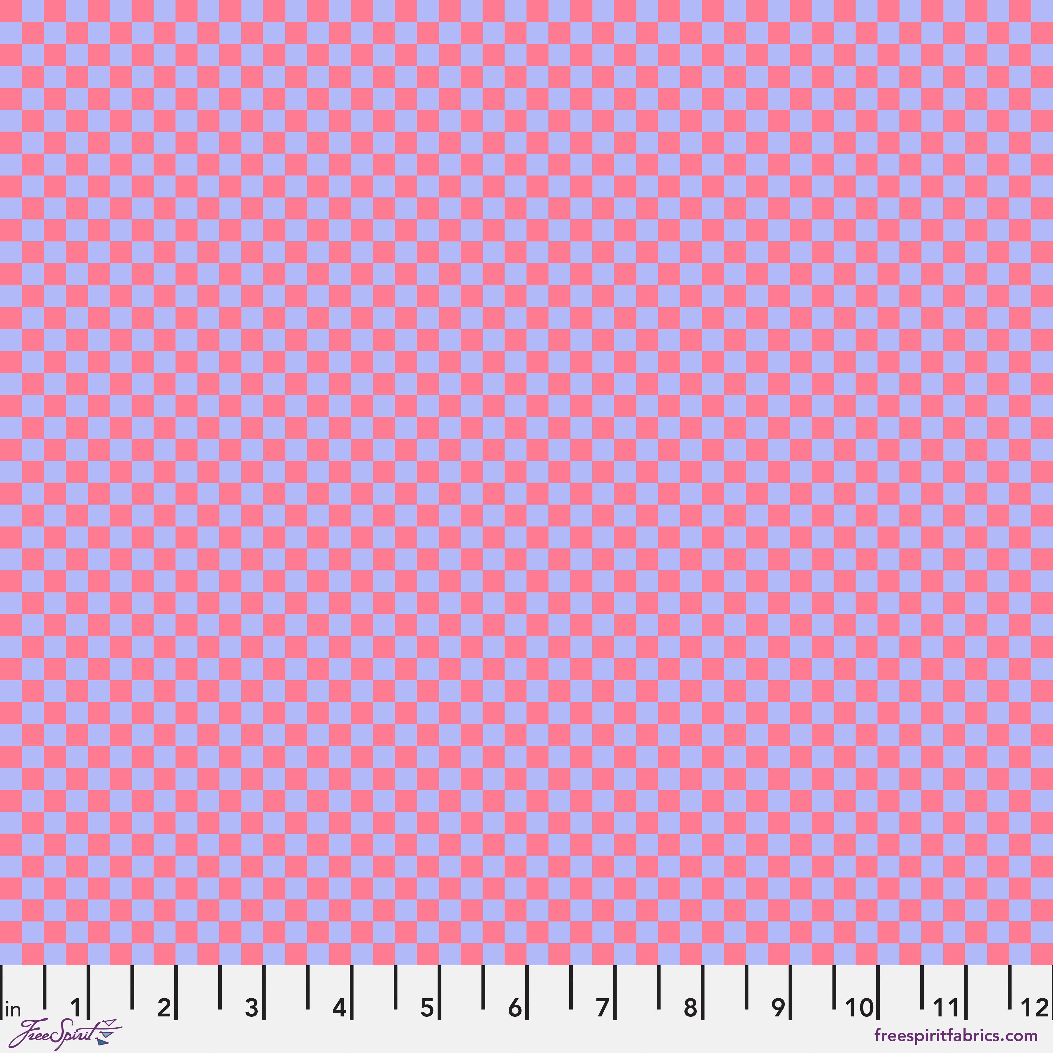 FreeSpirit Tula Pink Untamed check please quilting cotton fabric in Nova