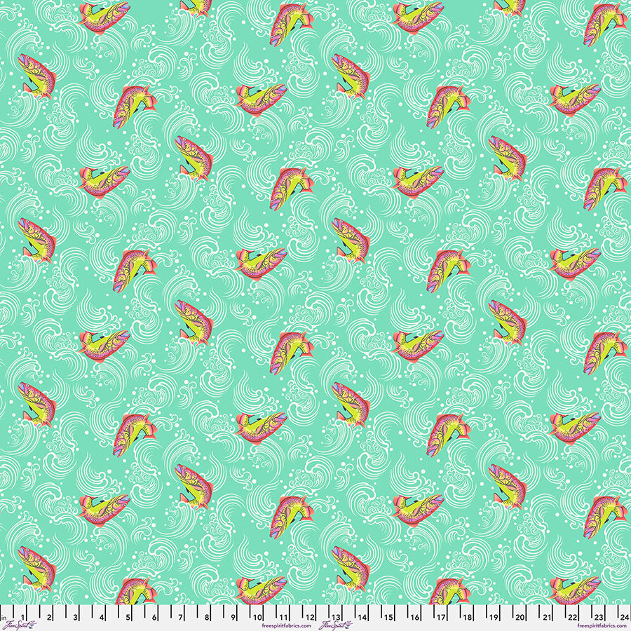 Tula Pink Full Moon Forest Sofishticated quilting fabric in Enchanted