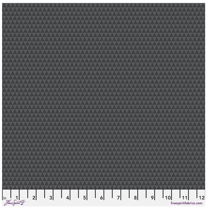 Free Spirit Tula Pink Graywork Kinda Shady Carbon quilting fabric