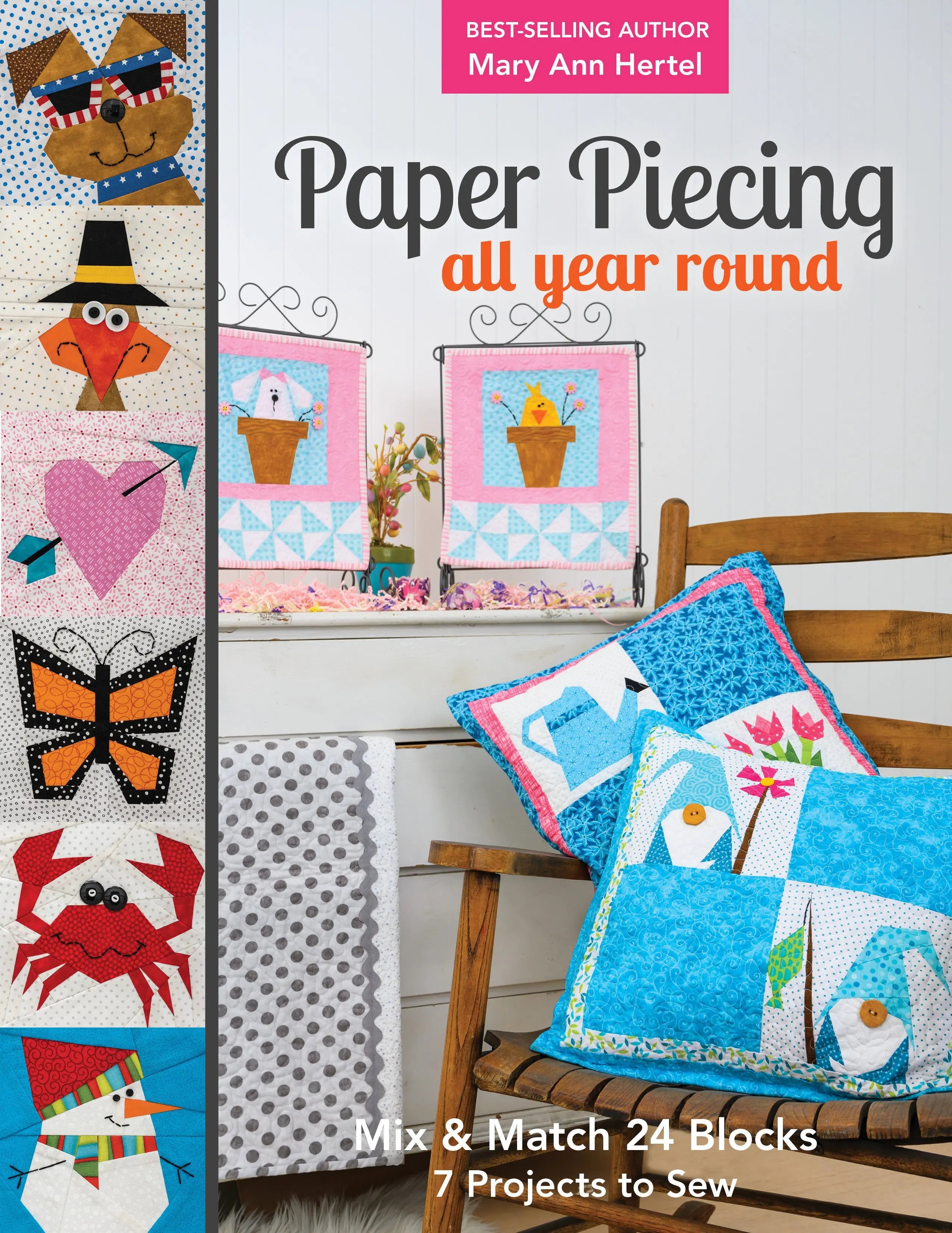 Paper Piecing All Year Round - Linda's Electric Quilters