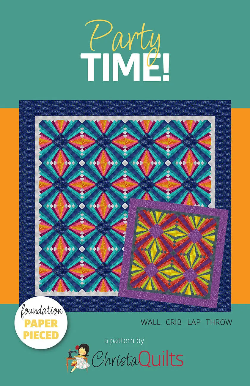 Party Time Quilt Pattern Checker Distributor