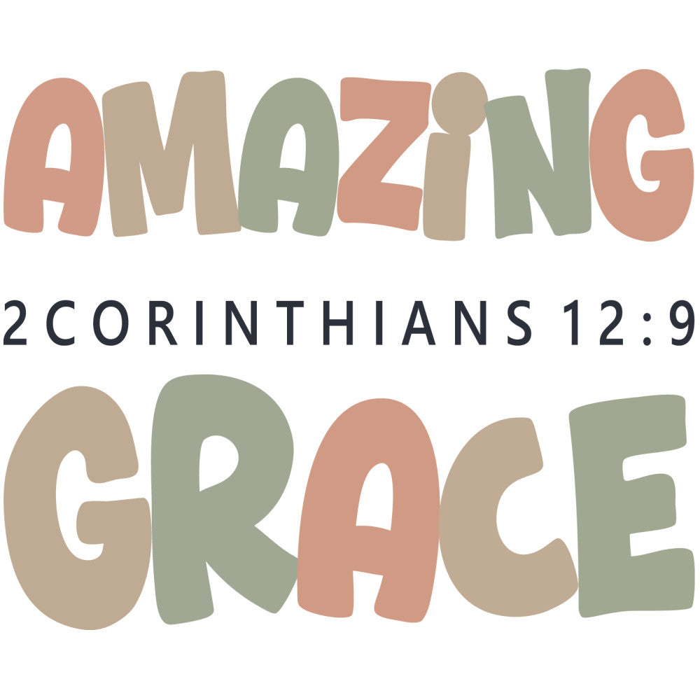 Pastel Amazing Grace Fabric Panel 1
