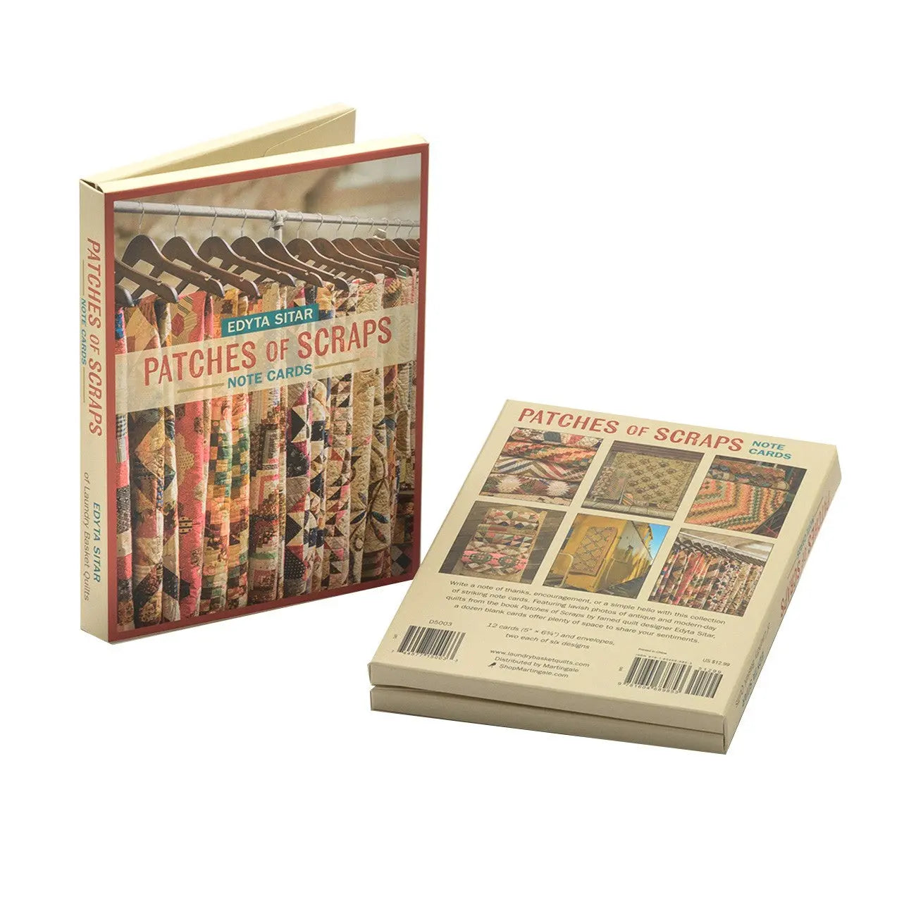 Patches of Scraps Note Cards - Linda's Electric Quilters