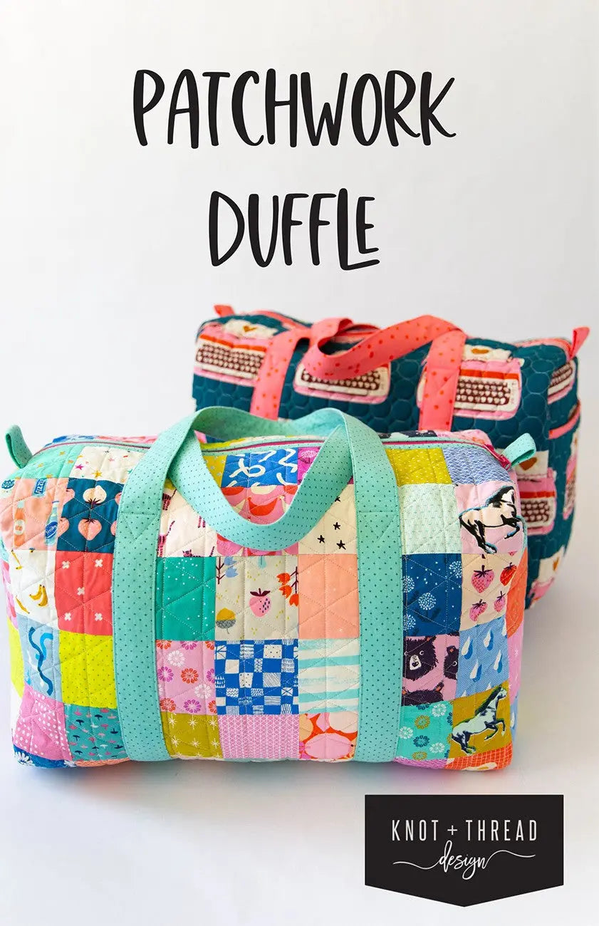 Patchwork Duffle - Linda's Electric Quilters