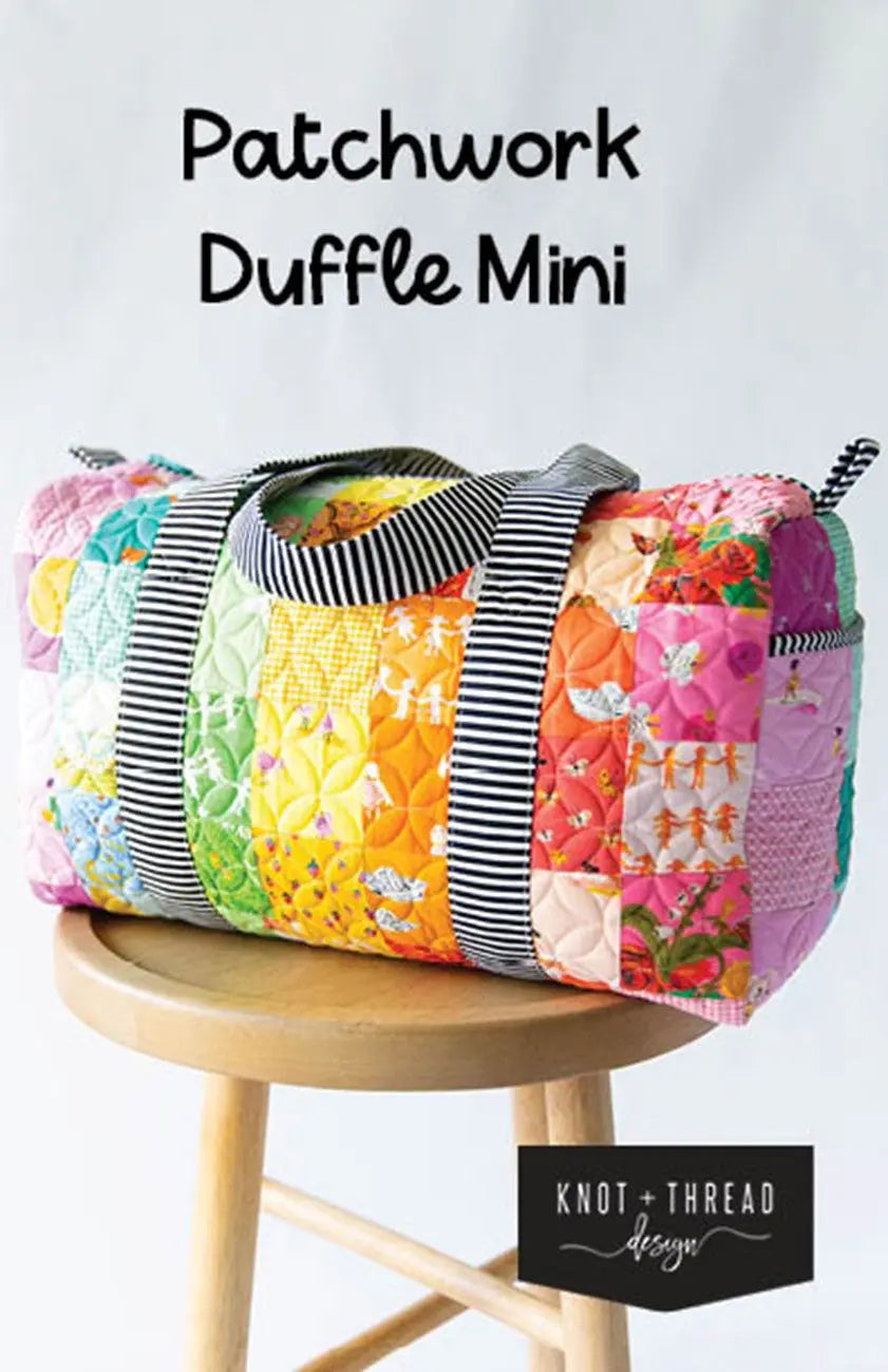 Patchwork Duffle Mini - Linda's Electric Quilters