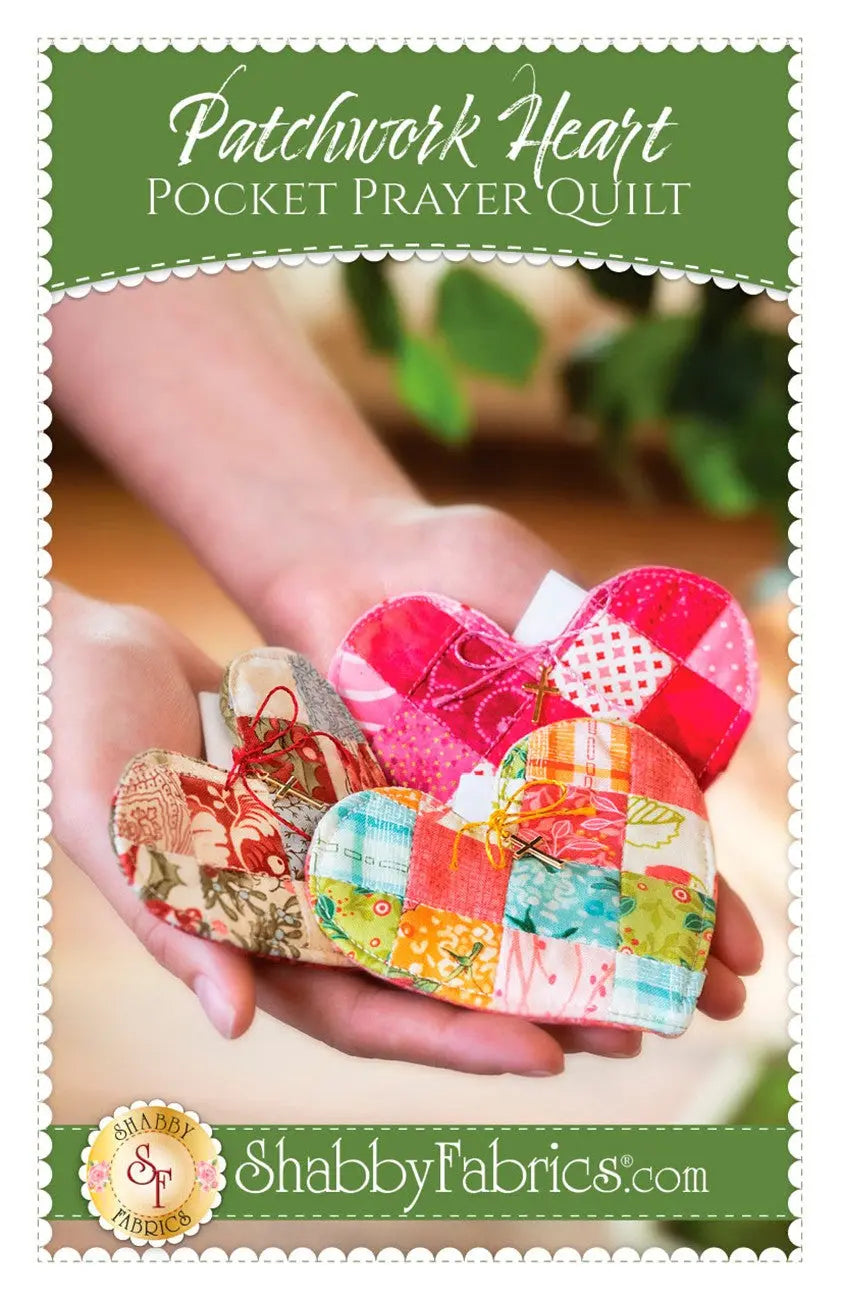 Patchwork Heart Pocket Prayer Quilt - Linda's Electric Quilters
