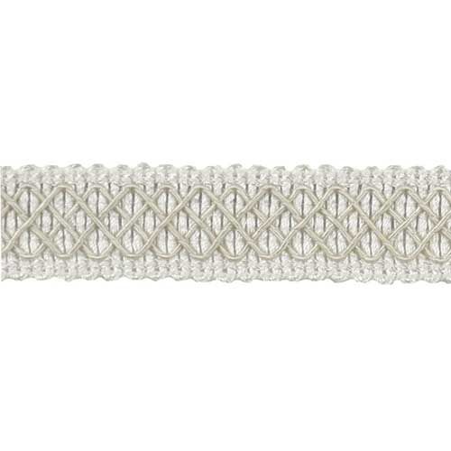 Paulette Collection - 1" width BRAID (25 Yard Roll) - BR-7006-24/28 ivory and Beige