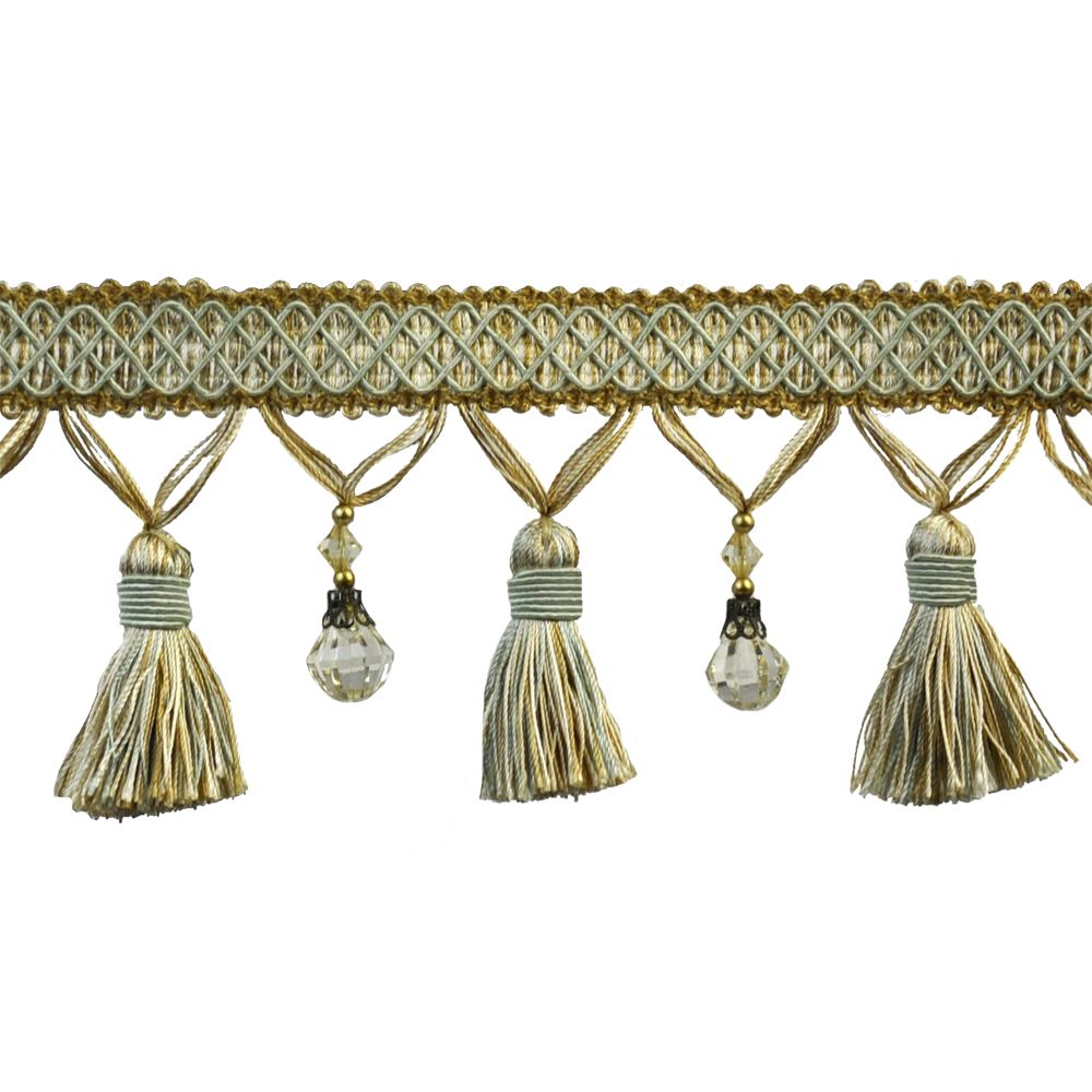 Paulette Collection-4" length-BEADED TASSEL FRINGE -BF-4027-16/33