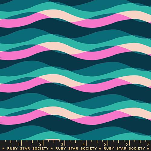 Peacock Poolside Too 43 44 inch Cotton Fabric Moda Fabrics