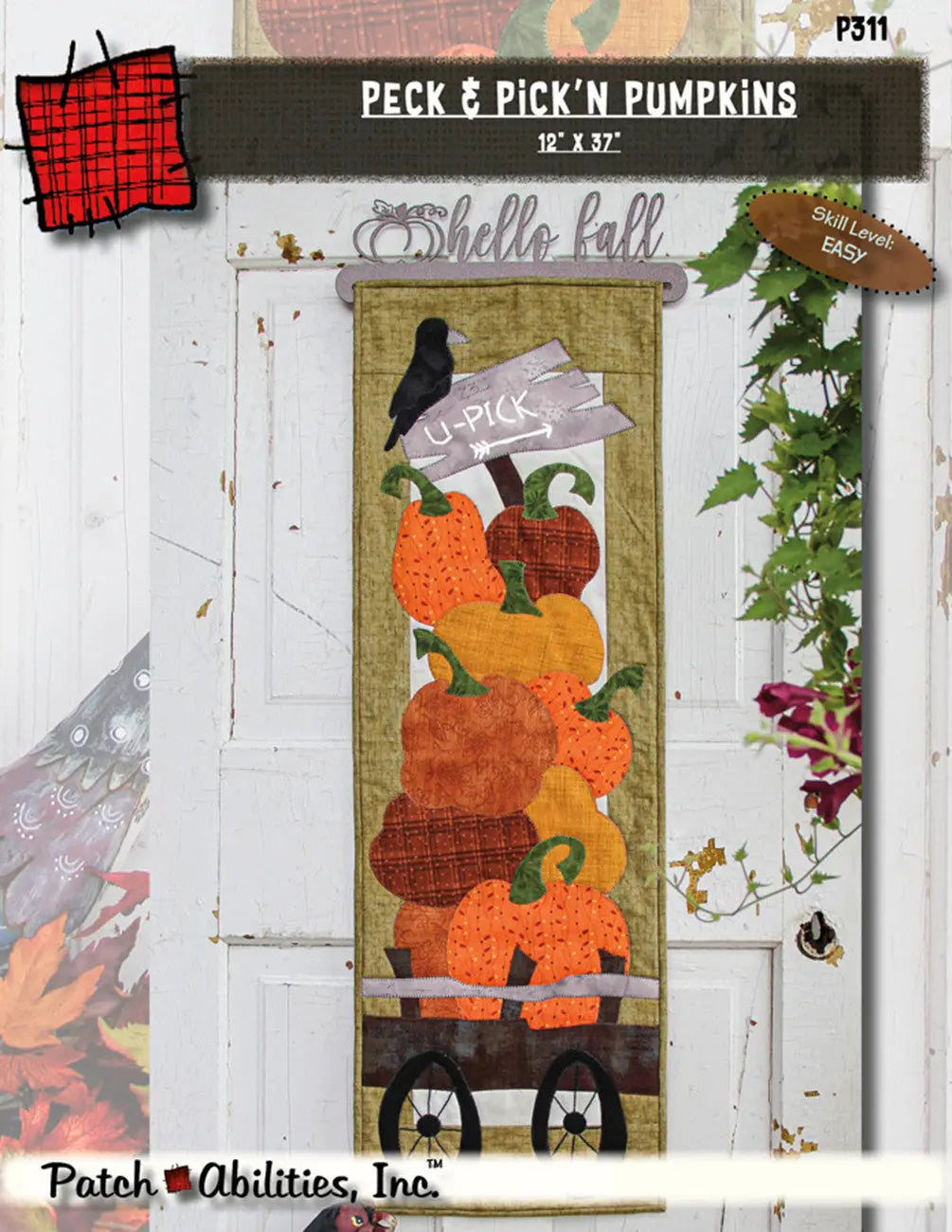 Peck & Pickinn Pumpkins - Linda's Electric Quilters