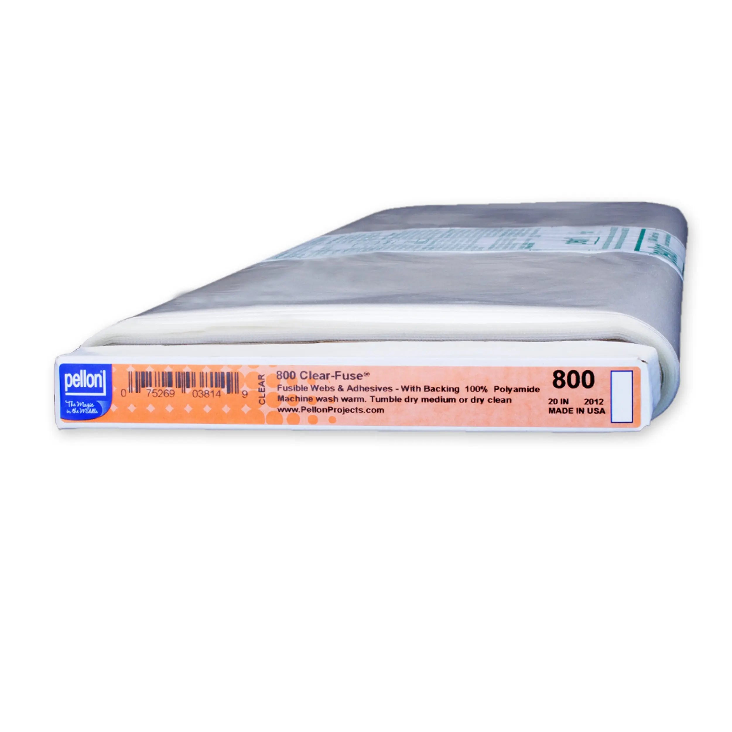 Pellon® 800 Clear-Fuse® 20" x 10 yards Bolt. Color: Clear. Pellon