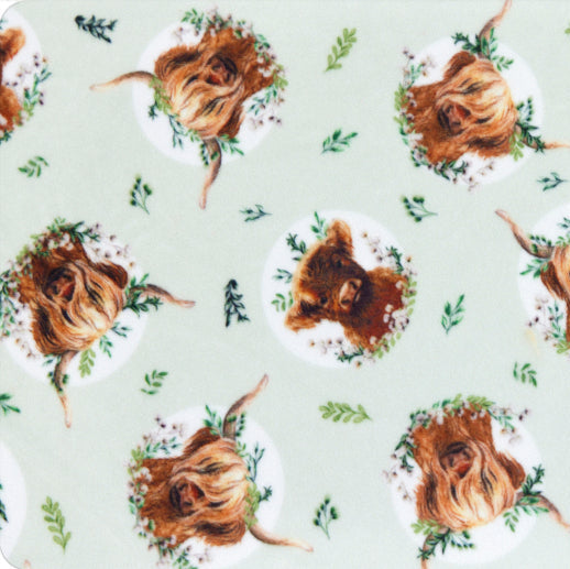 Penny Wild Highlands Digital Cuddle 58/60" Fabric Per Yard