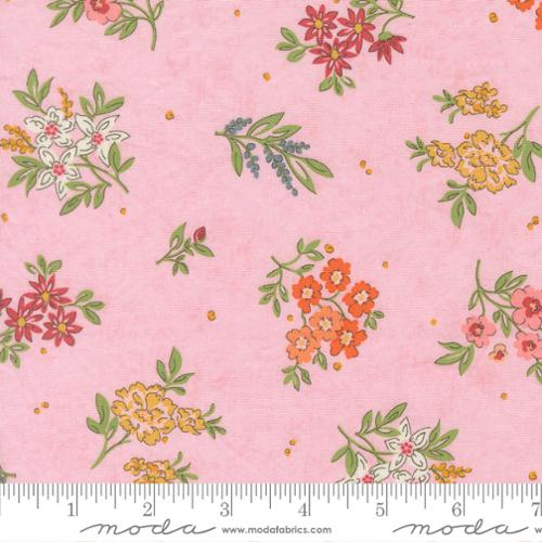 Peony Fieldrush Camellia 44 45 inch Cotton Fabric Moda Fabrics