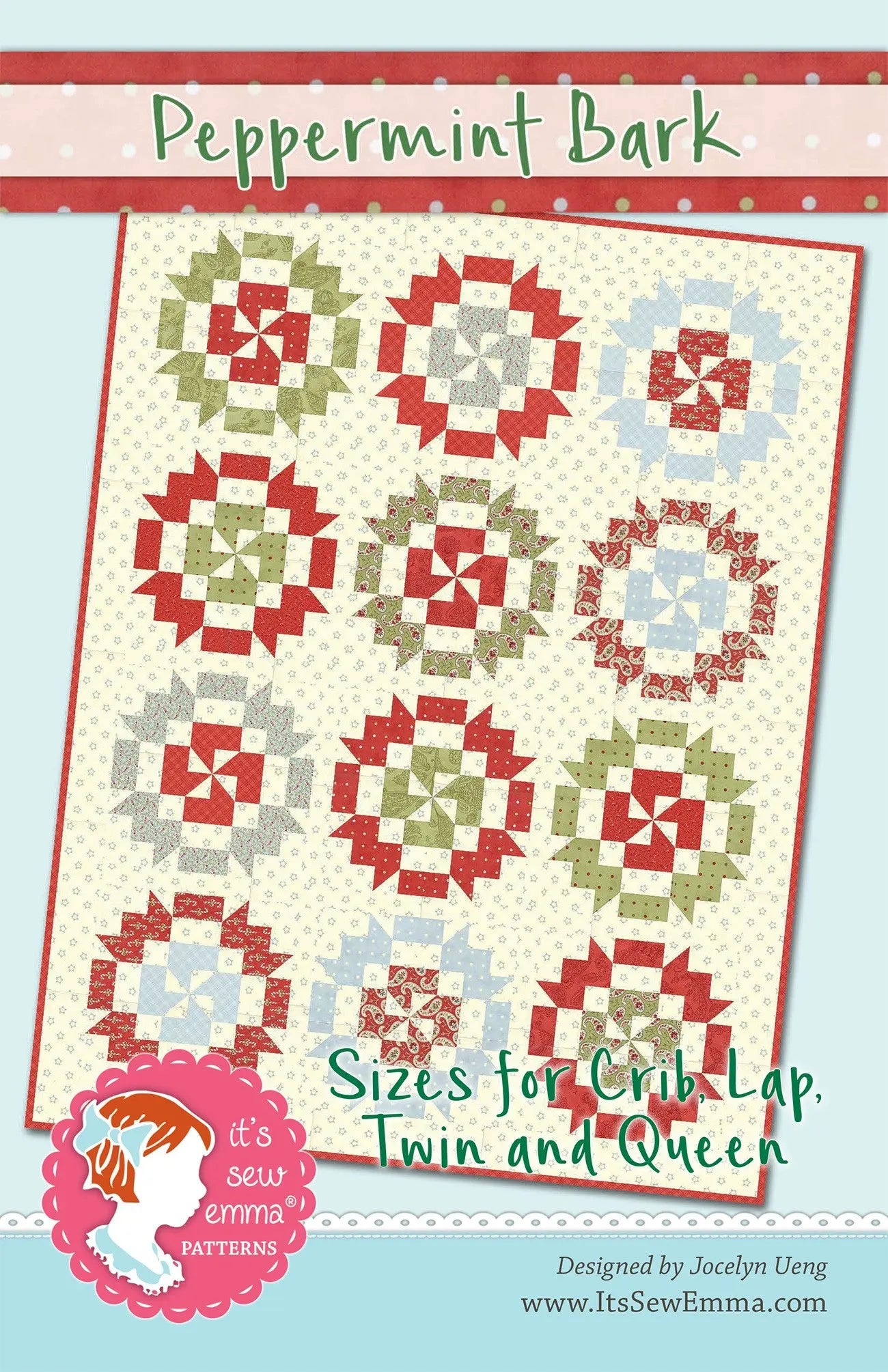Peppermint Bark Quilt Pattern - Linda's Electric Quilters