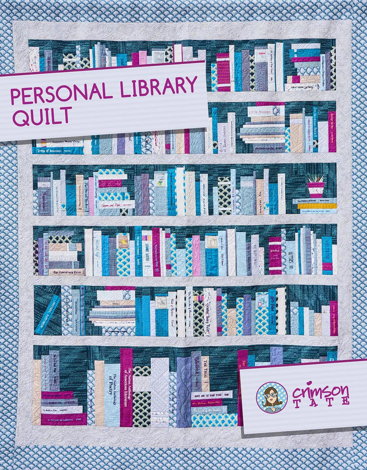 Personal Library Quilt - Linda's Electric Quilters