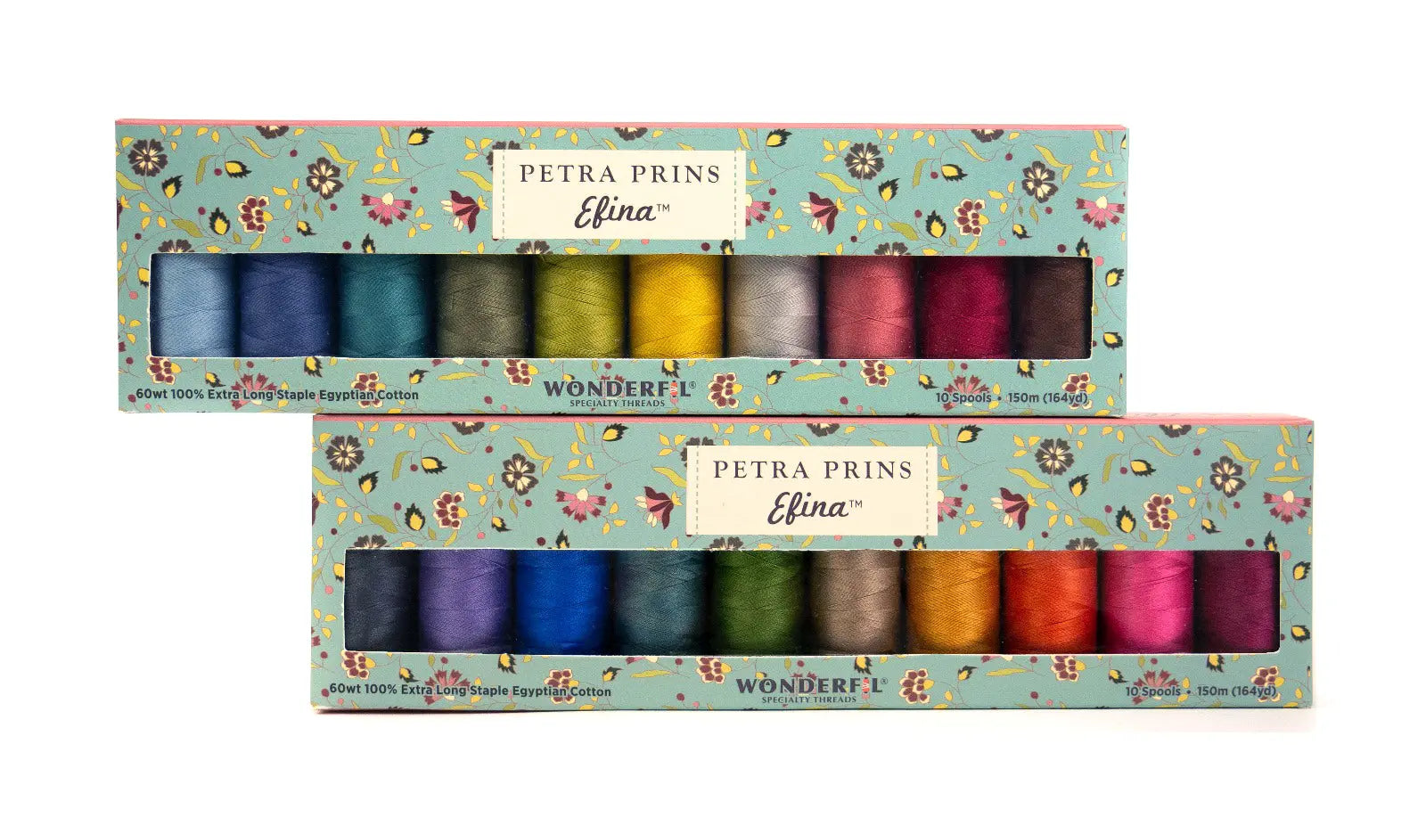 Petra Prins Efina Packs - Egyptian Cotton Threads WonderFil USA