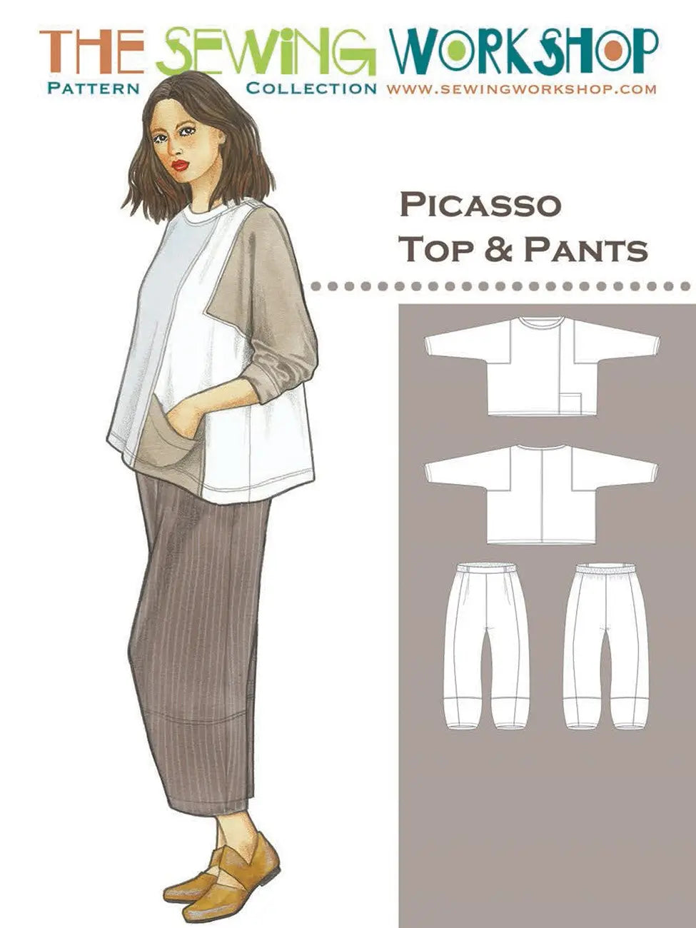 Picasso Top and Pants - Linda's Electric Quilters