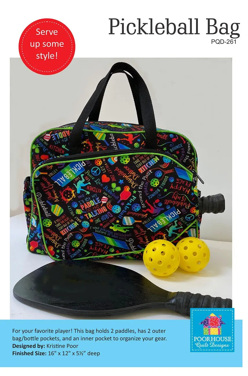 Pickleball Bag - Linda's Electric Quilters
