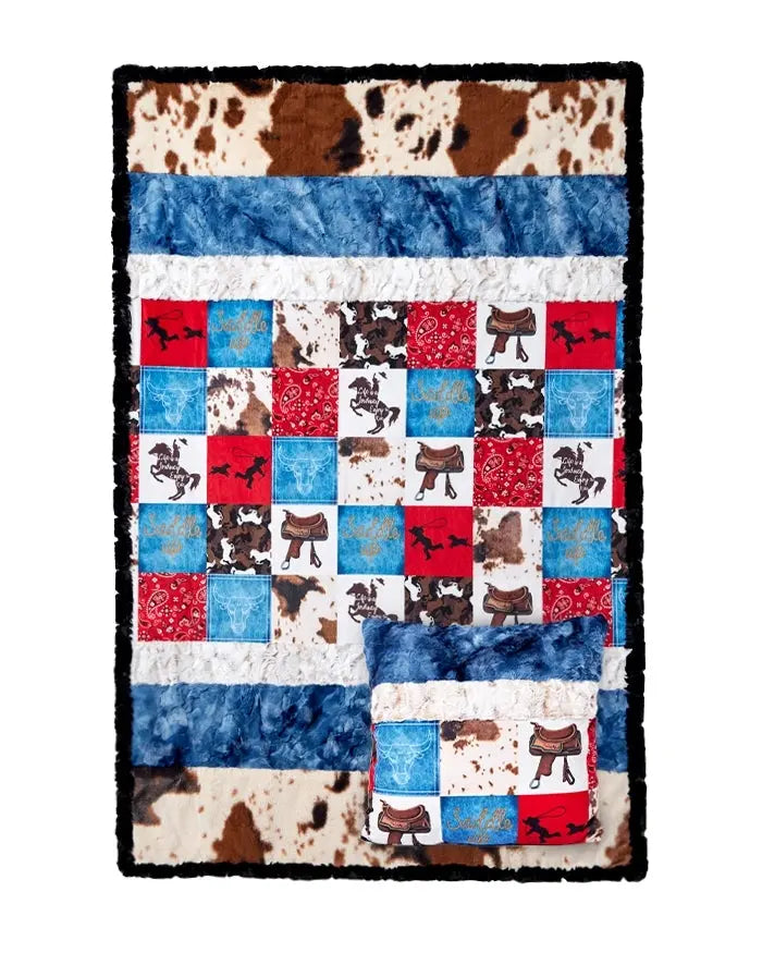 Picture Perfect Cuddle Kit - Giddy Up! - Linda's Electric Quilters