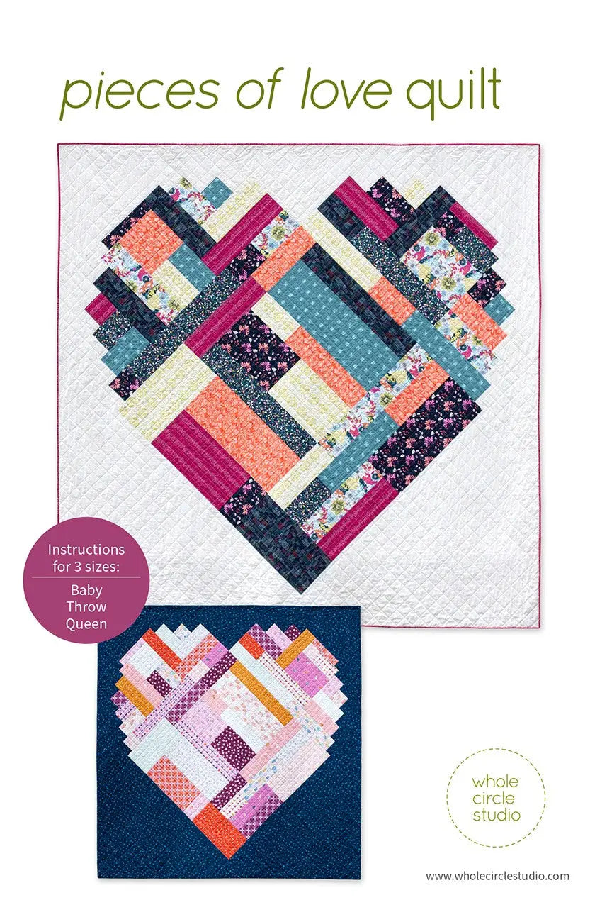 Pieces Of Love Quilt Pattern - Linda's Electric Quilters