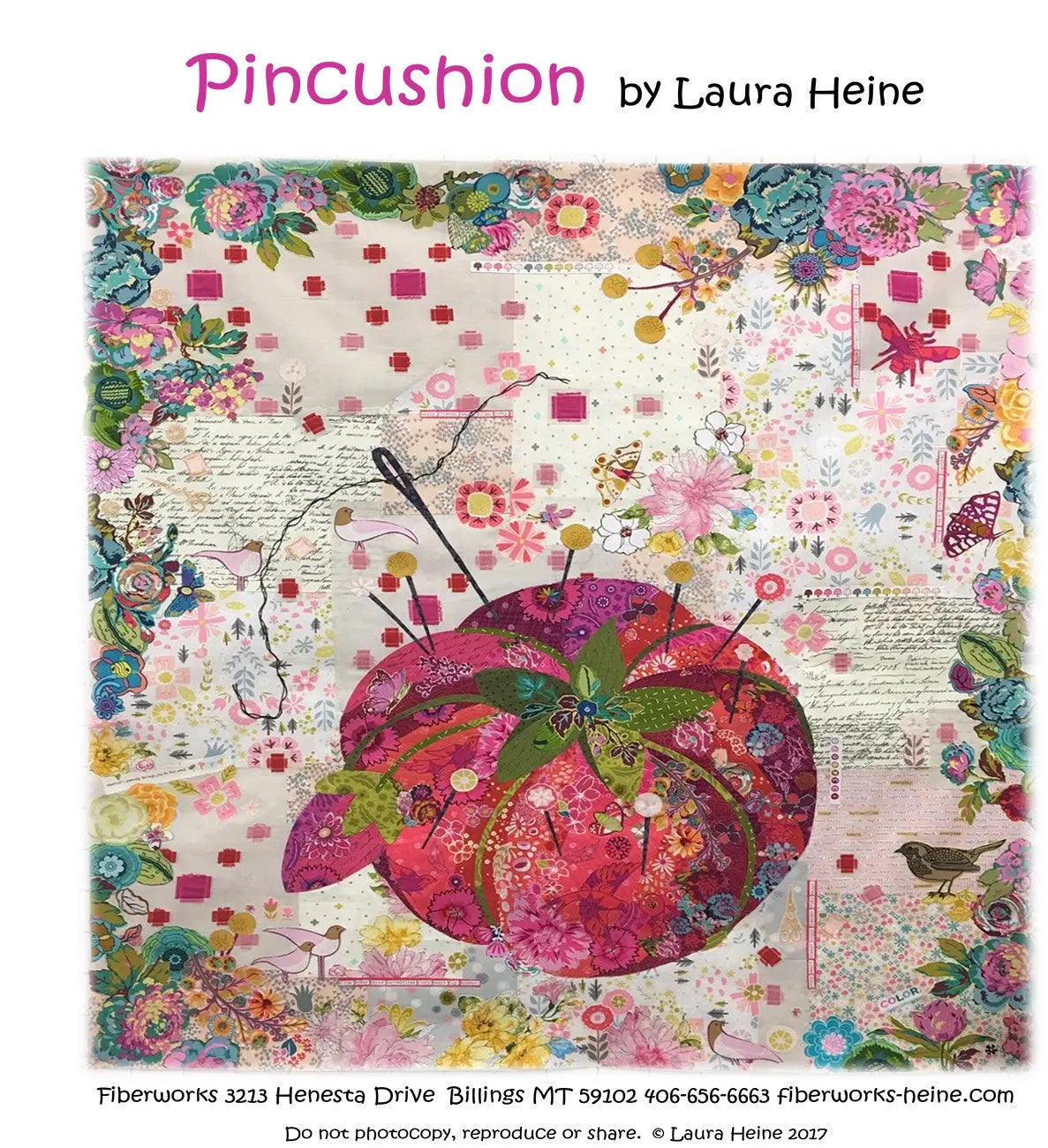 Pincushion Collage - Linda's Electric Quilters