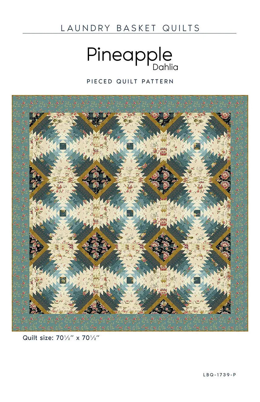Pineapple - Dahlia - Linda's Electric Quilters