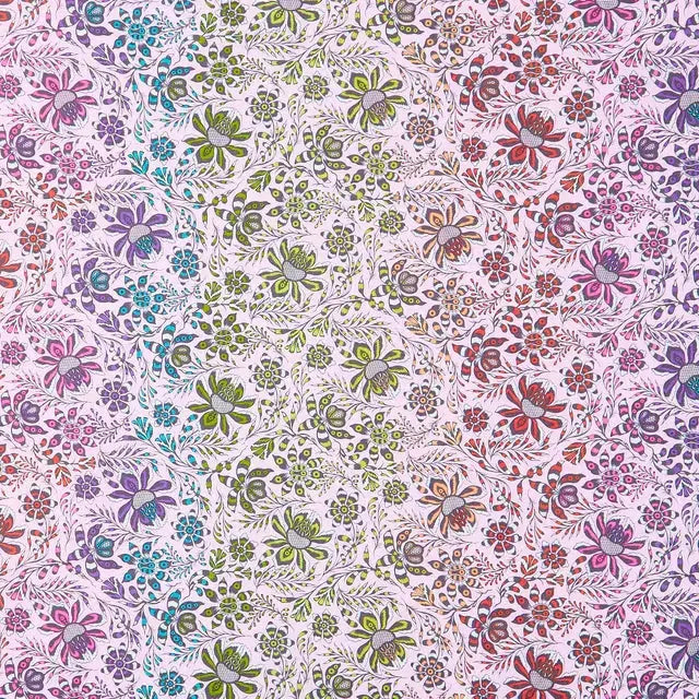 Pink Blush Super Wild Vine Cotton Wideback Fabric ( 2 7/8 yard pack ) - Linda's Electric Quilters