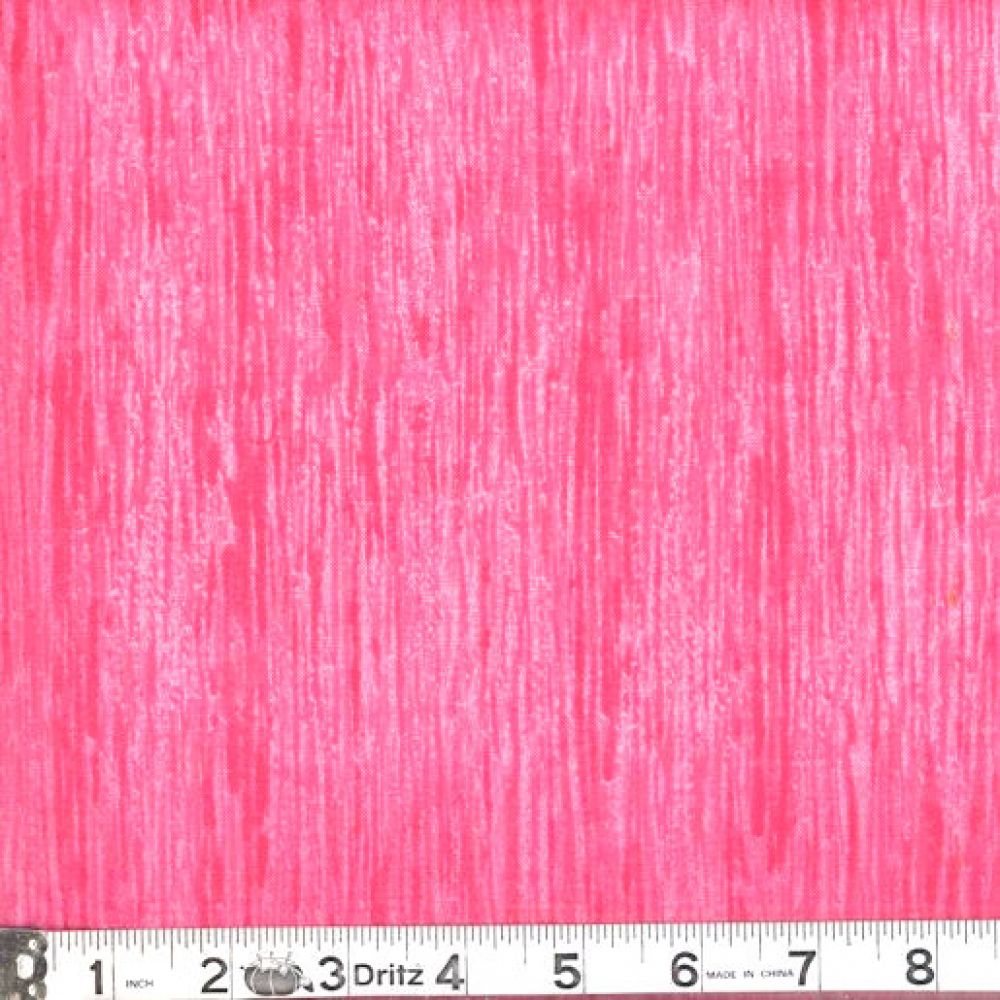 Pink Color Wave 45" Wide Cotton Fabric Per Yard