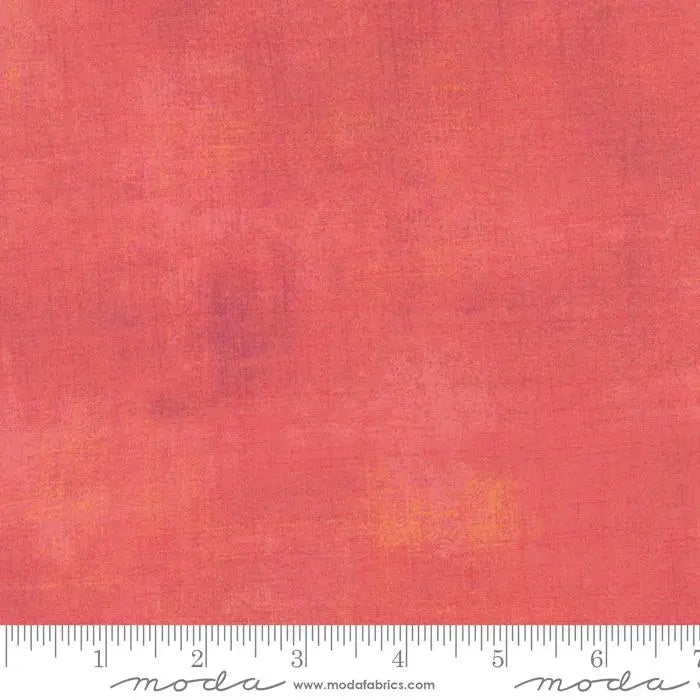 Pink Grunge Basics Salmon 44"/45" Per Yard Moda Fabrics & Supplies