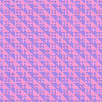 Pink/Lavender Tilt Colorblock Party 43/44" Cotton Fabric Per Yard