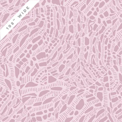 Pink Neverending Seashell Serenade Quilter's Weight Cotton Wideback Fabric per yard Cloud9 Fabrics