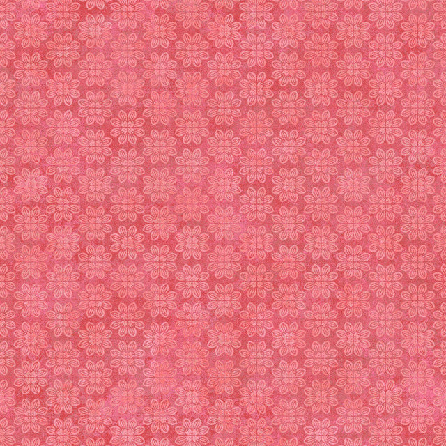 Pink Operetta Tiny Flowers Cotton 43"/44" Fabric Per Yard
