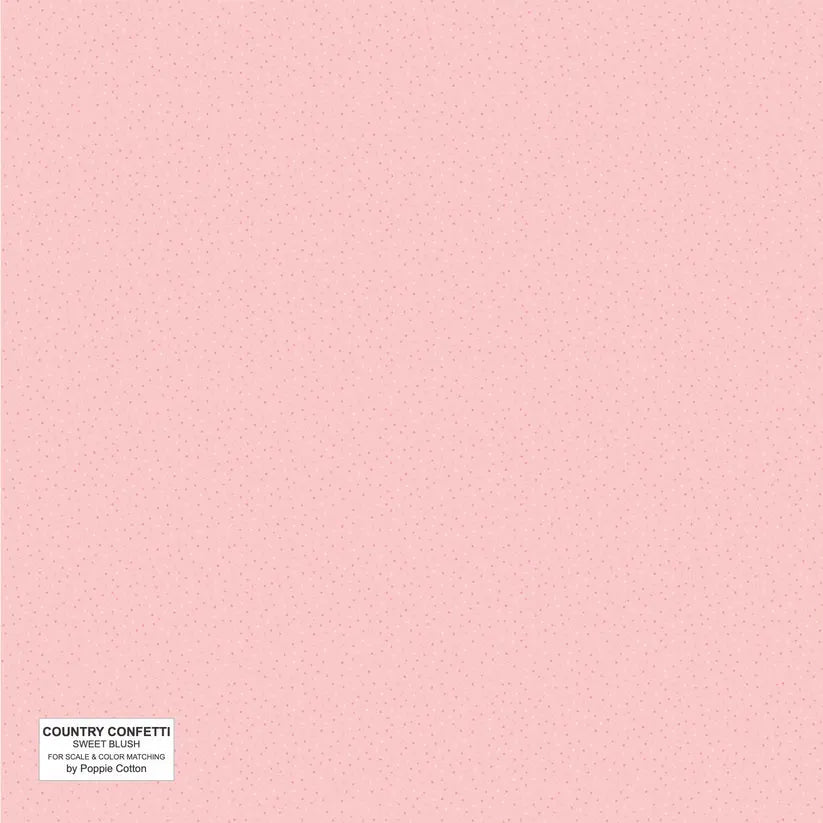Pink Sweet Blush Cotton 44"/45" Fabric Per Yard - Linda's Electric Quilters