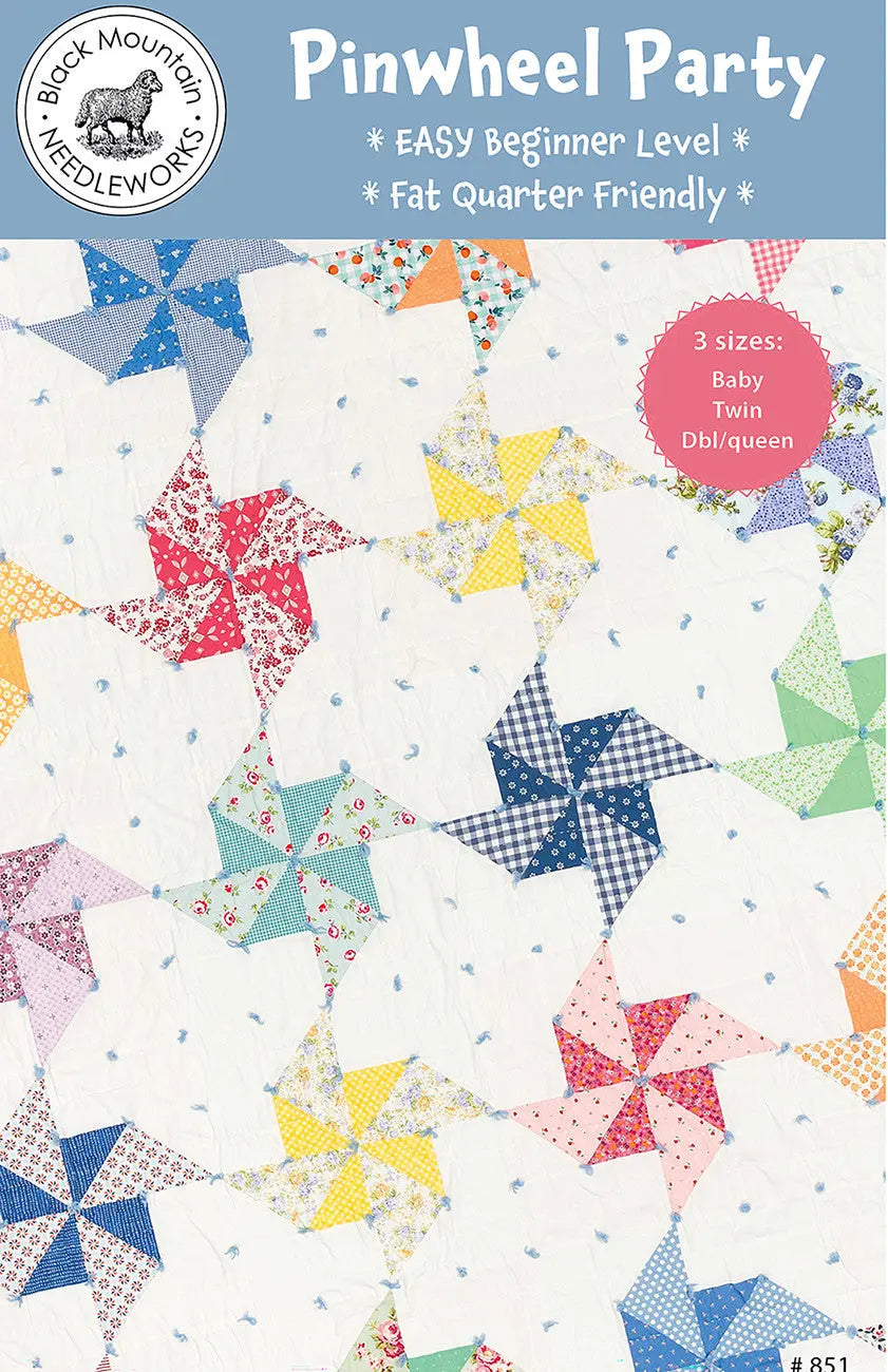 Pinwheel Party Pattern - Linda's Electric Quilters