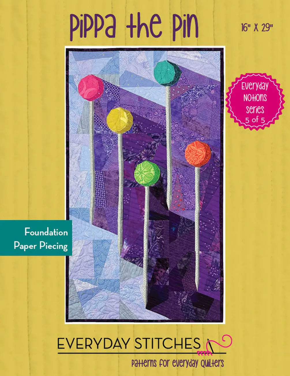 Pippa the Pin - Linda's Electric Quilters