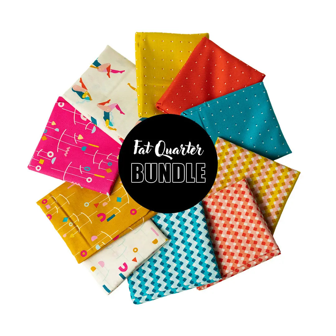 Pivot Fat Quarter Bundle - Set of 10 Linda's Electric Quilters
