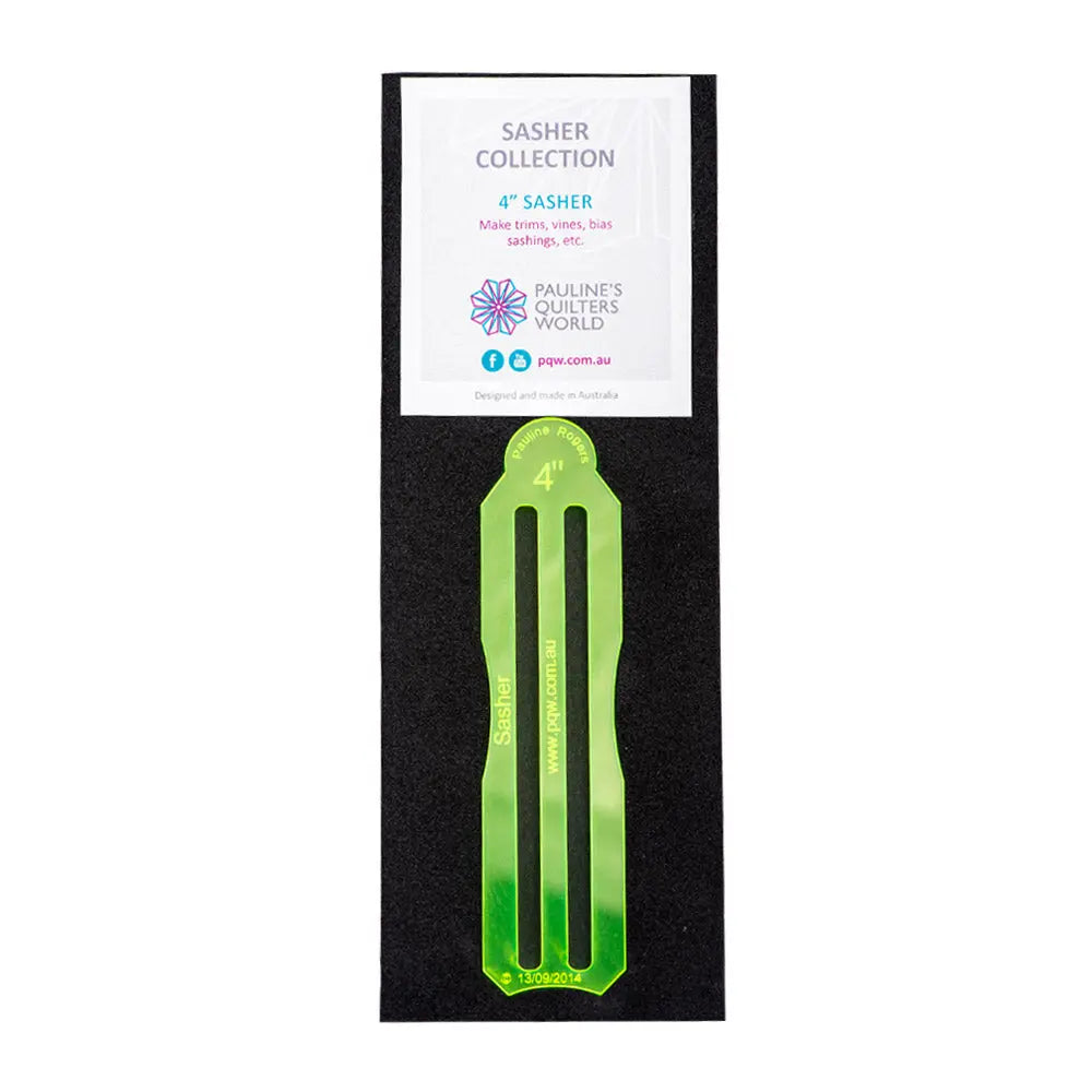 4" Sasher - Linda's Electric Quilters