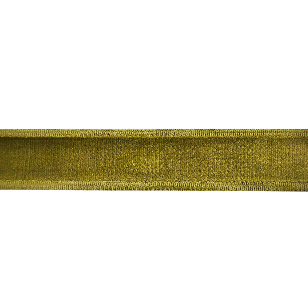 Plain Velvet Decorative Trim Tape - 2" Width (25 Yard Roll) - BR-7590V-36 Olive