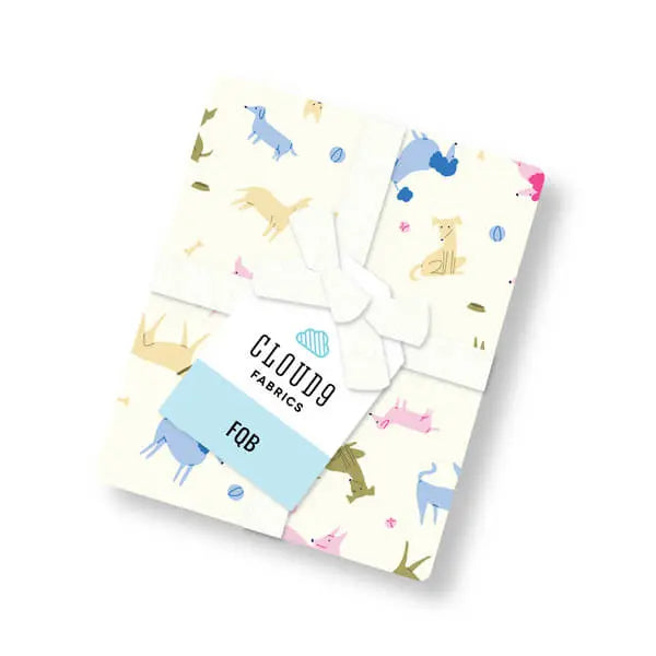 Playful Dogs by Cloud9 - Fat Quarter Bundle - 14 pack The Fabric Company