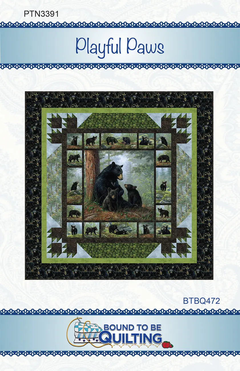 Playful Paws - Linda's Electric Quilters