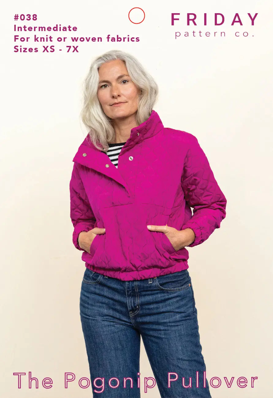 Pogonip Pullover - Linda's Electric Quilters